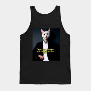 Mental health cat Tank Top